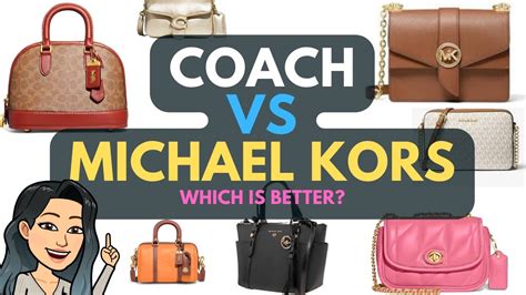 coach inc vs michael kors|michael kors vs coach handbags.